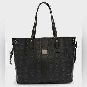 NEW MCM Liz Reversible Medium Visetos Tote Bag
